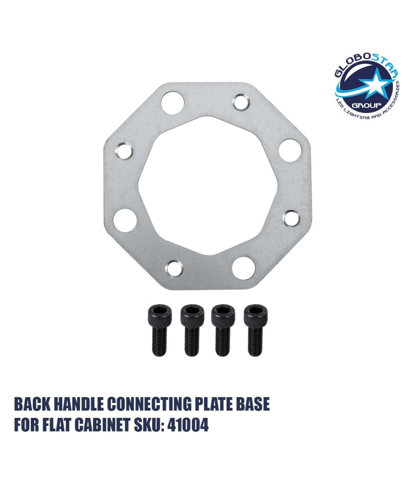 GLOBOSTAR® PLATE 41053 Σύνδεσμος Ένωσης Καμπίνων LUXCORE για Οθόνες LED Video Wall με Διαστάσεις Καμπίνας 64x48cm - Μ10 x Π0.3 x Υ10cm